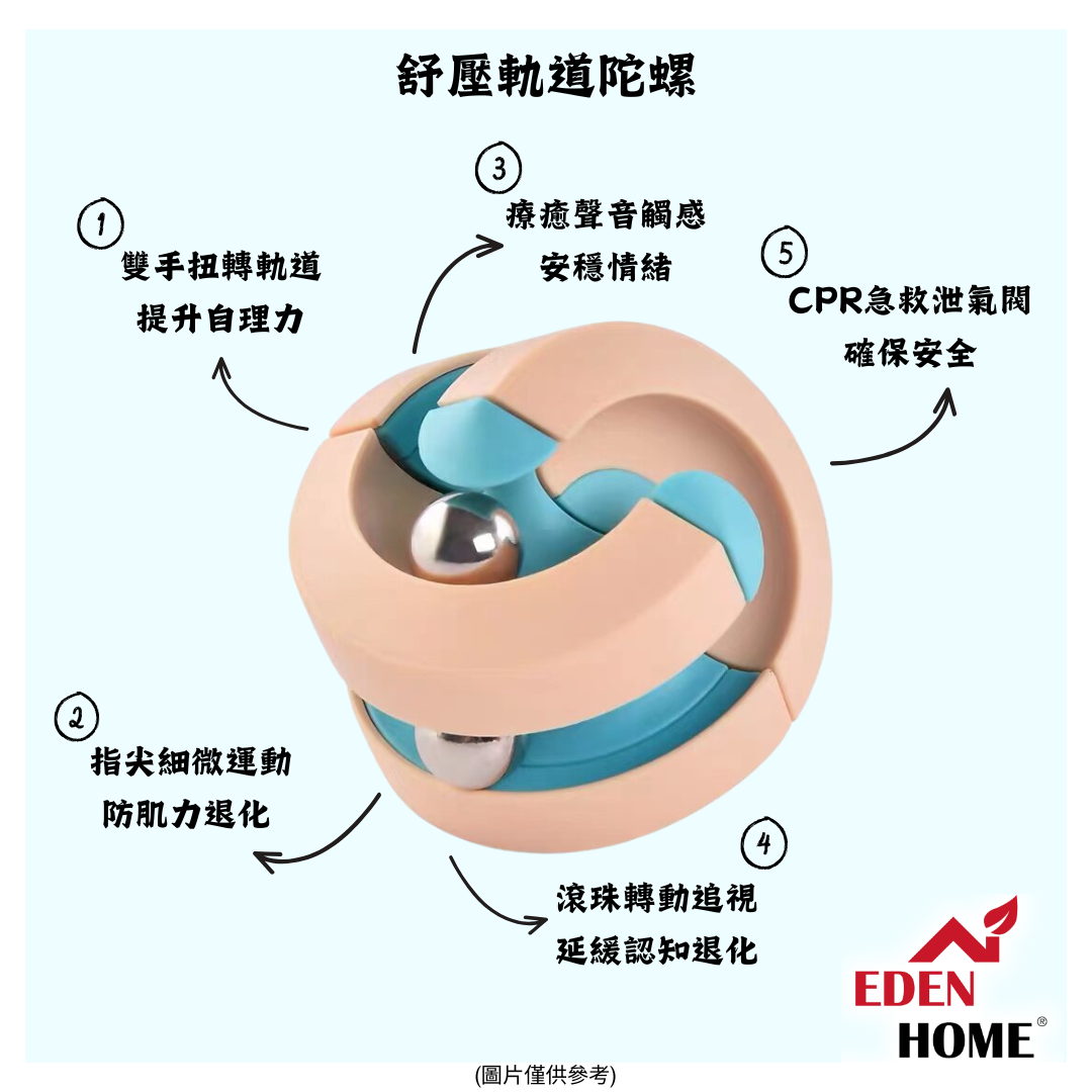 【健智遊戲】舒壓軌道陀螺