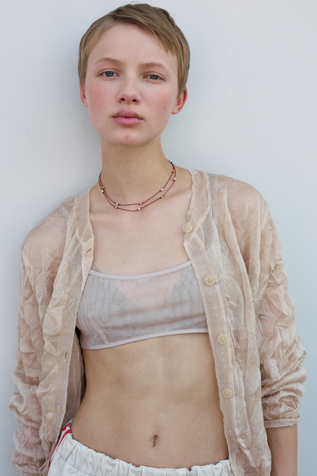MONDAY EDITION SARA'S BOHEMIAN NECKLACE RED MWNL250512RE
