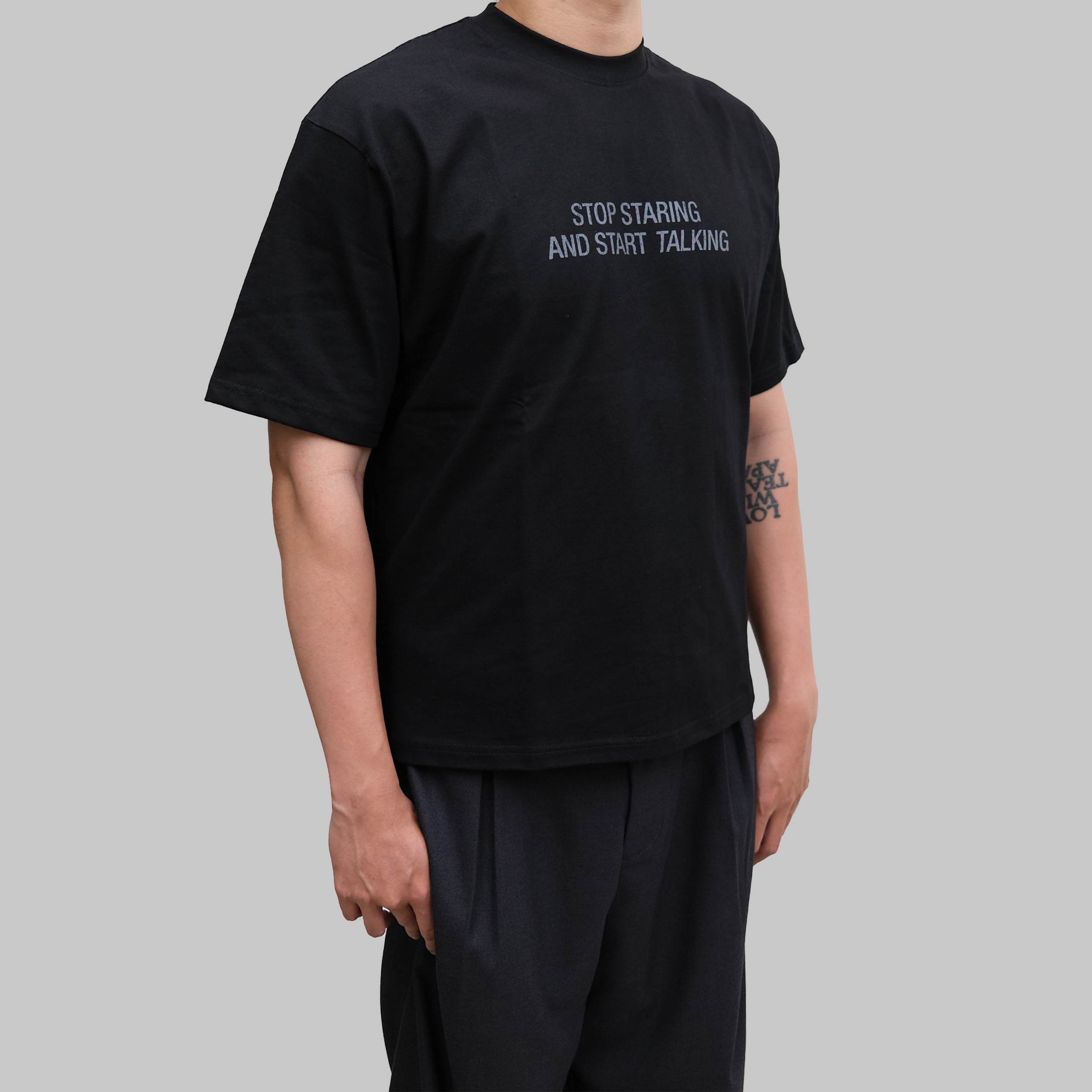 Anonymous Talking Inner Cue Tee 標語短Tee