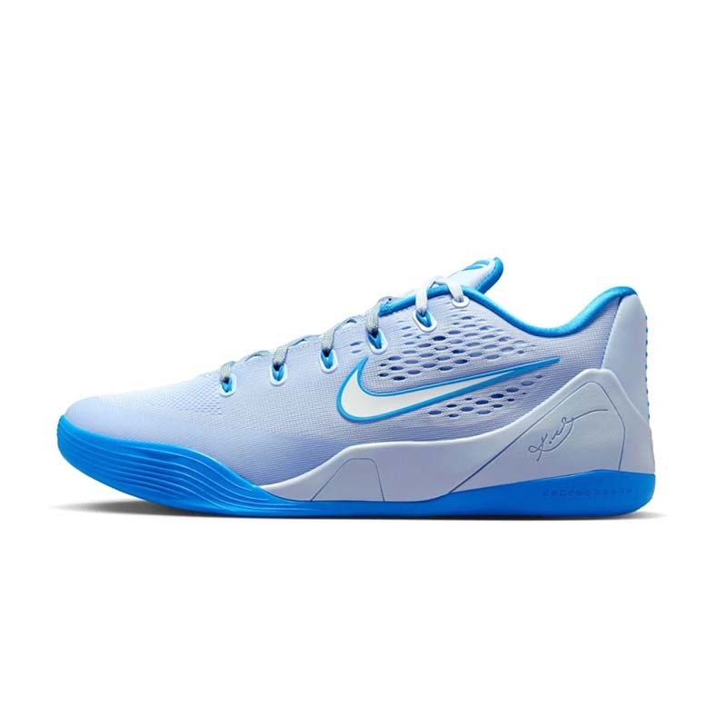 Nike Kobe 9 EM Low Protro "Hydrogen Blue" 冰川藍 曼巴 實戰籃球鞋 男款 IH1401-402 [台灣現貨]