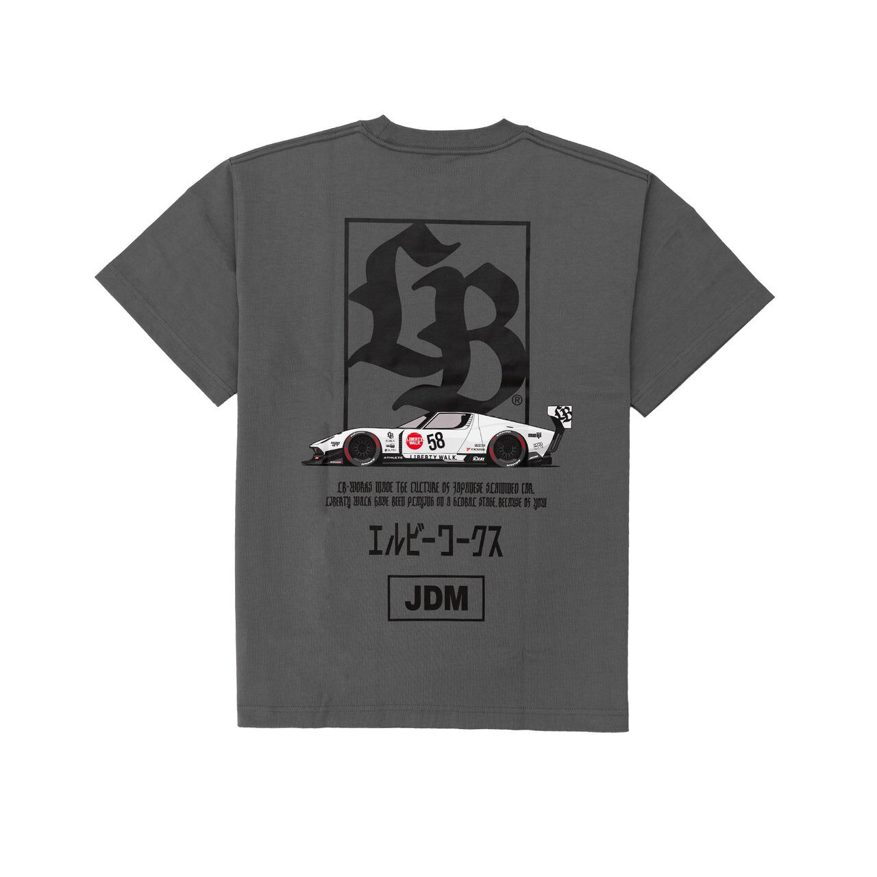 【LIBERTY WALK】0606發售新品LB BOX LOGO MIURA TEE