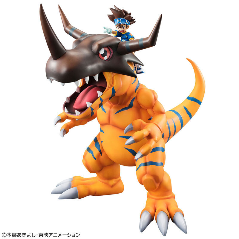 Nov MegaHouse G.E.M. Series Digimon Adventure Greymon & Taichi Yagami PRE-ORDER