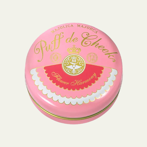 Majolica Majorca Puff de Cheek (Flower Harmony) 花漾胭脂