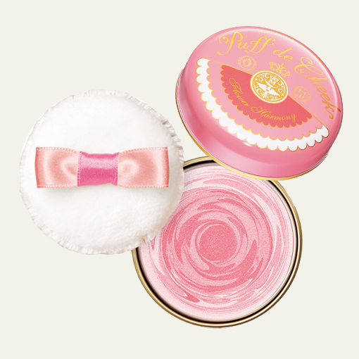 Majolica Majorca Puff de Cheek (Flower Harmony) 花漾胭脂