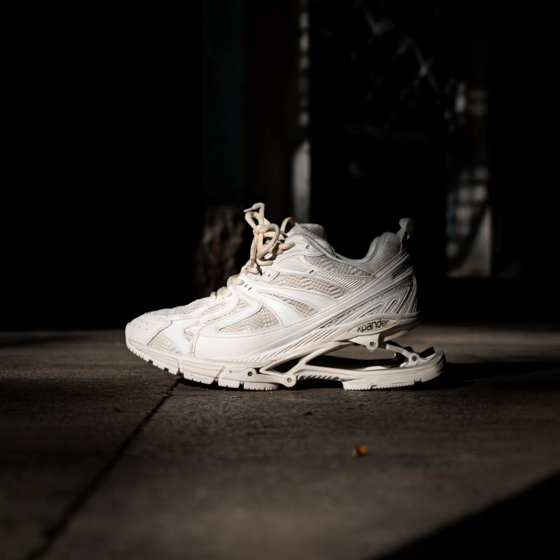 NICEDAY 代購 Balenciaga X-Pander White 白 米白 巴黎世家 增高 厚底 彈力 653871W2RA29000