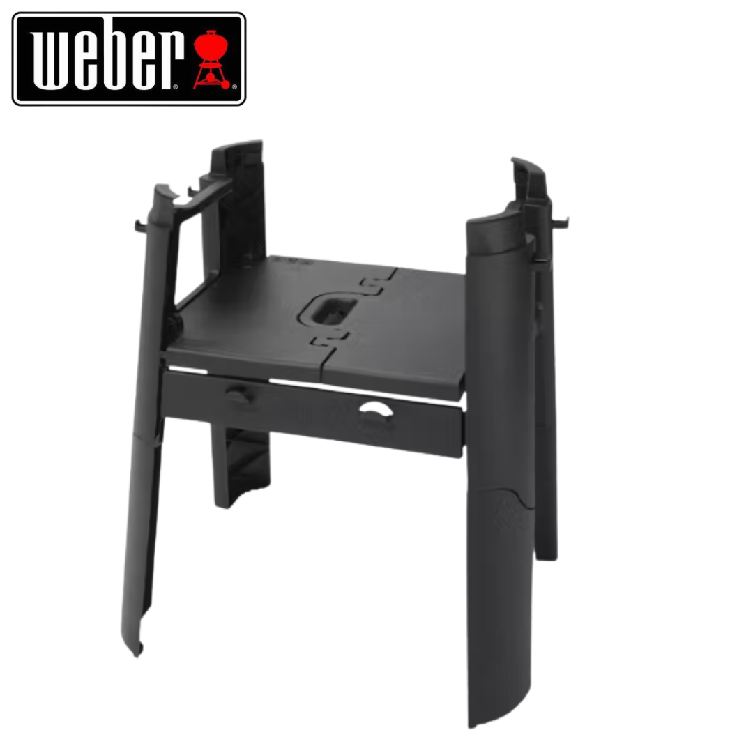 Weber Stand with Side Table - Built for Lumin Electric Barbecue - #6617