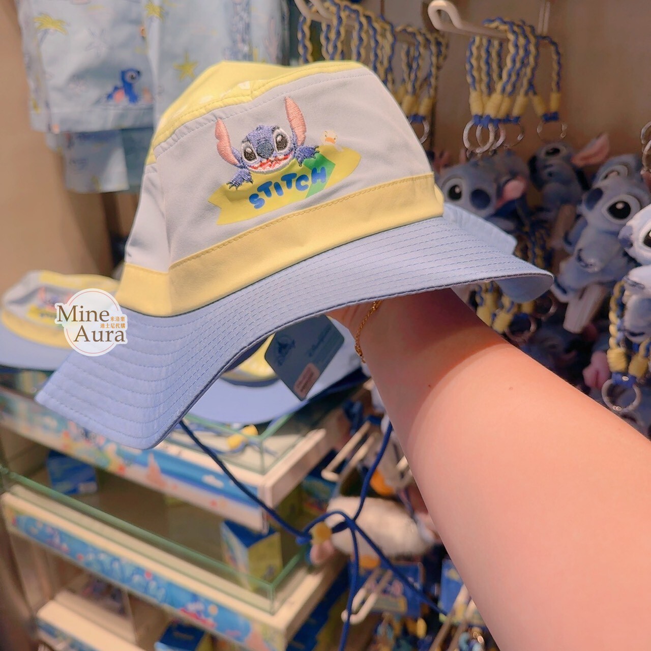 夏日鬆一鬆系列 史迪奇 Stitch 漁夫帽 帽子 星際寶貝 Lilo & Stitch -香港迪士尼樂園