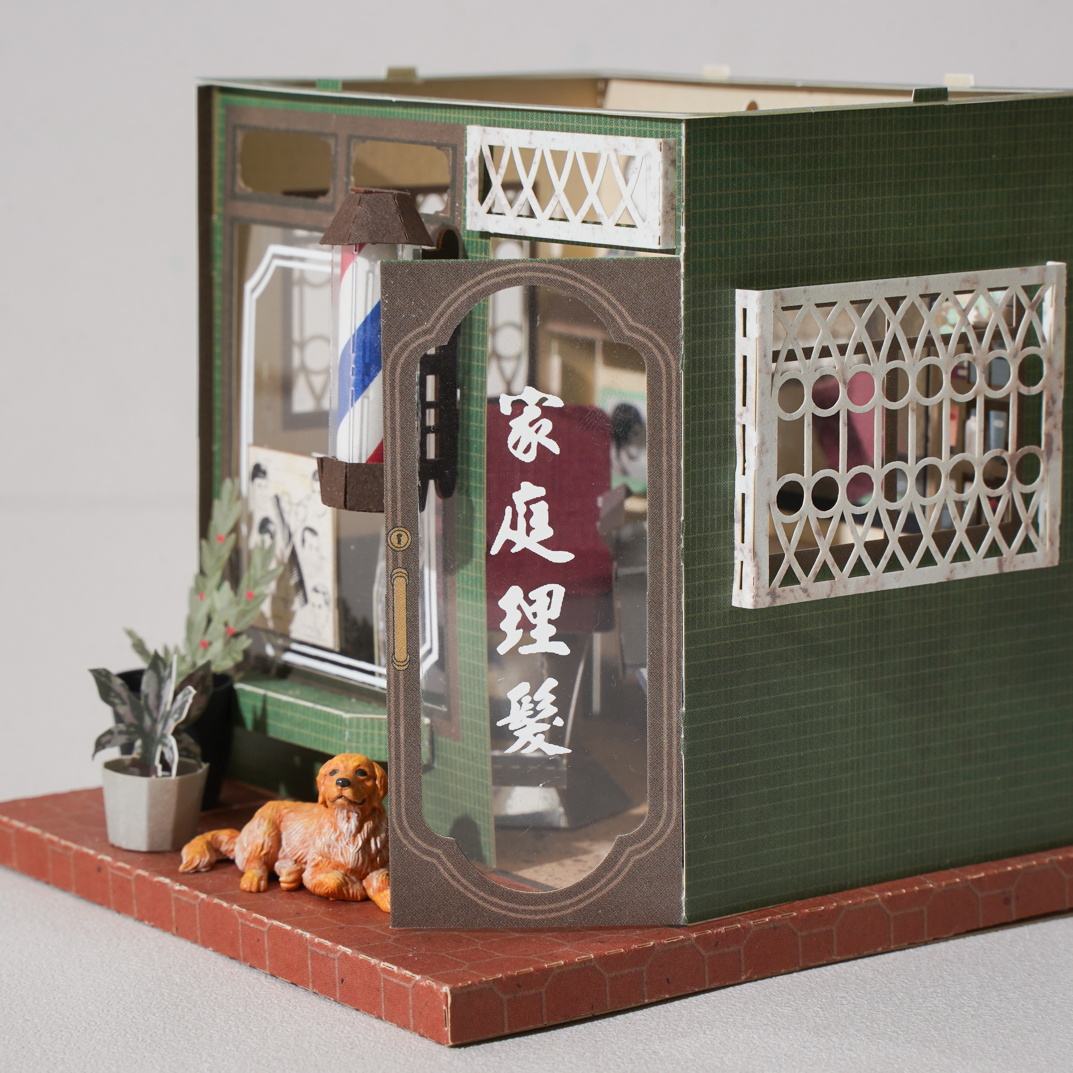 傳統理髮廳細節2