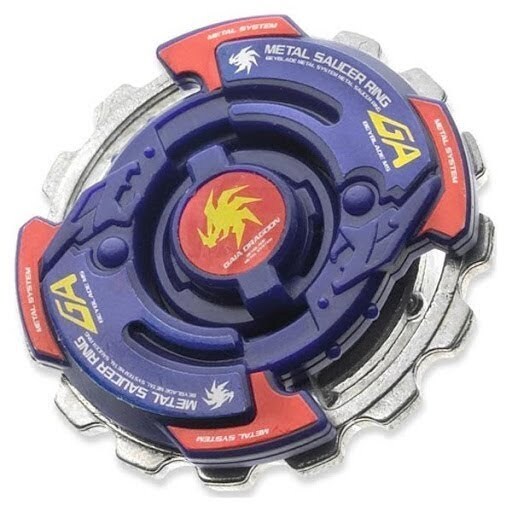 Takara Tomy 爆旋陀螺 A-123「佳亞青龍」重金屬爆旋陀螺 #TTBY00A123