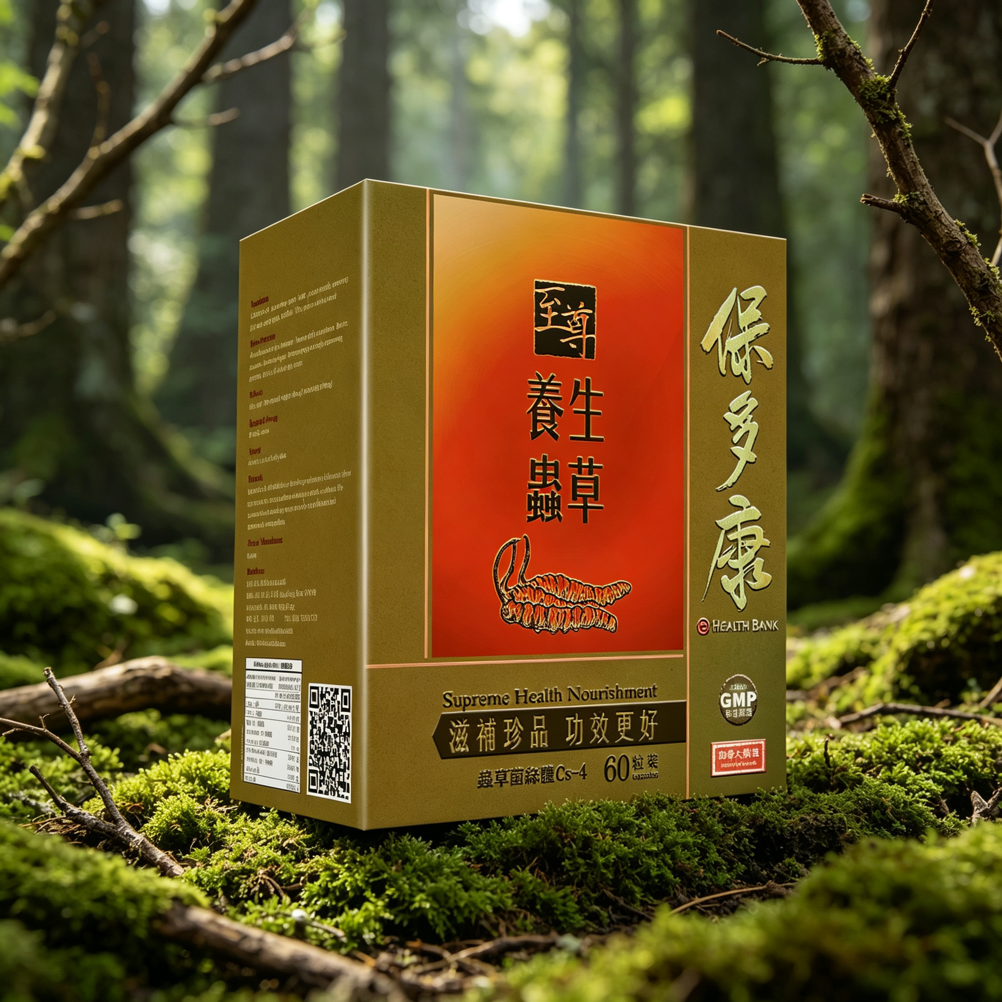 至尊養生蟲草 (60粒裝)