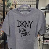 [S] DKNY PRL HGR/BLK WOMEN'S RHINESTONE GRAFFITI LOGO T-SHIRT, DP6T1318-PYH (SD2028)