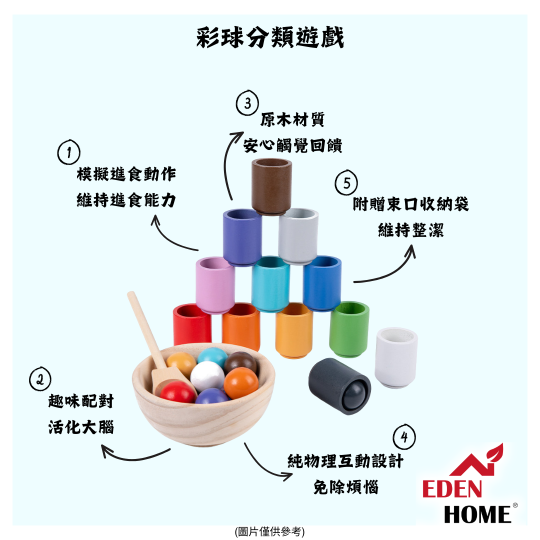 【健智遊戲】彩球分類遊戲