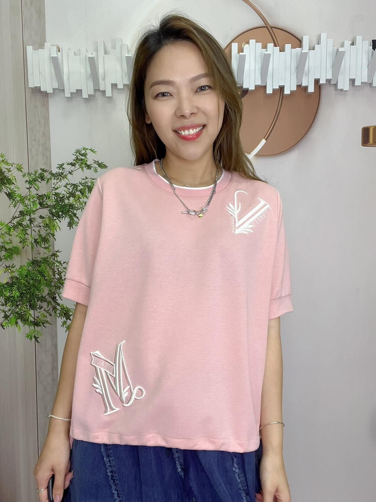 （現貨區)A牌子英文字top