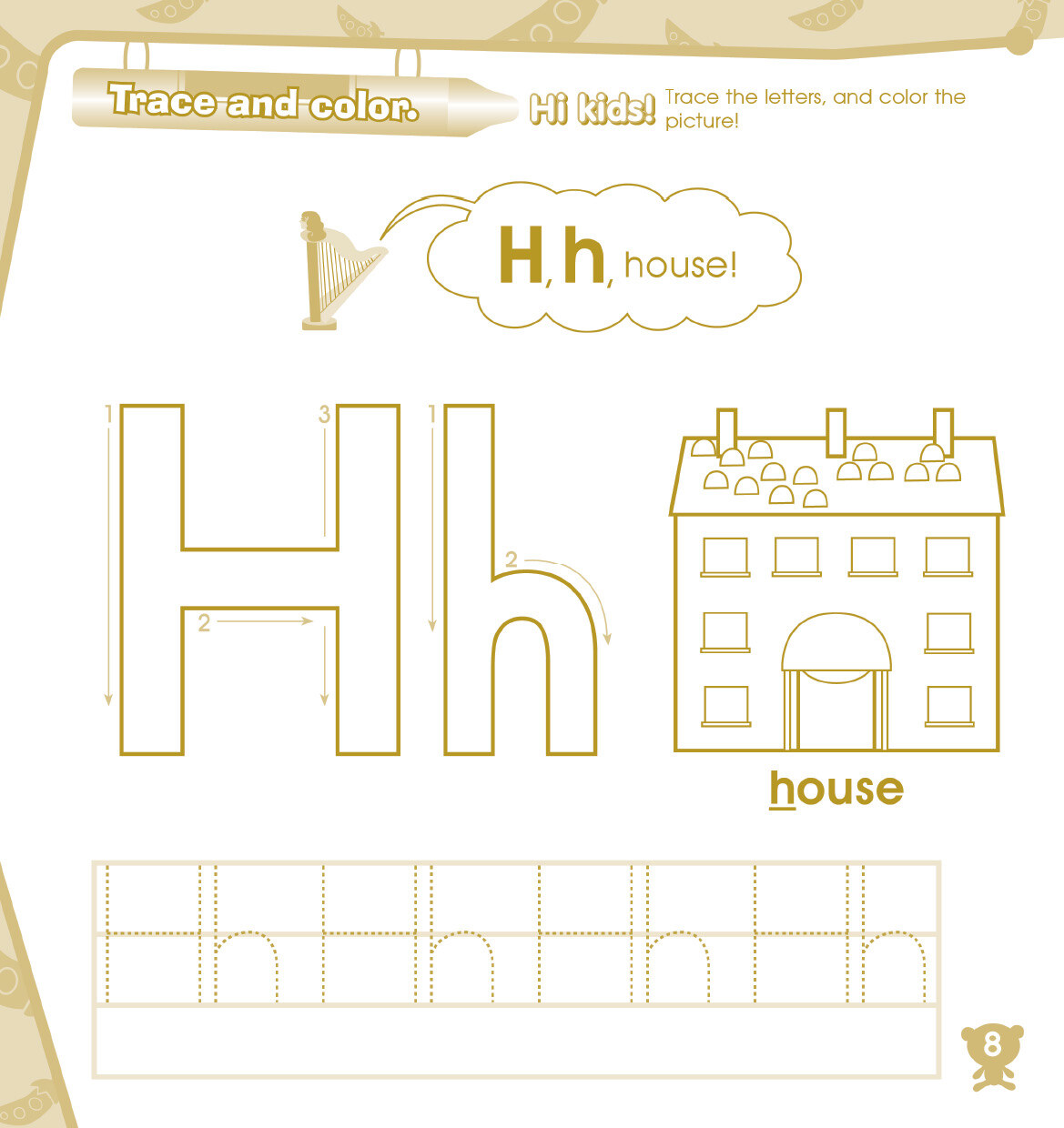 我的字母小書 5 Aa-Mm