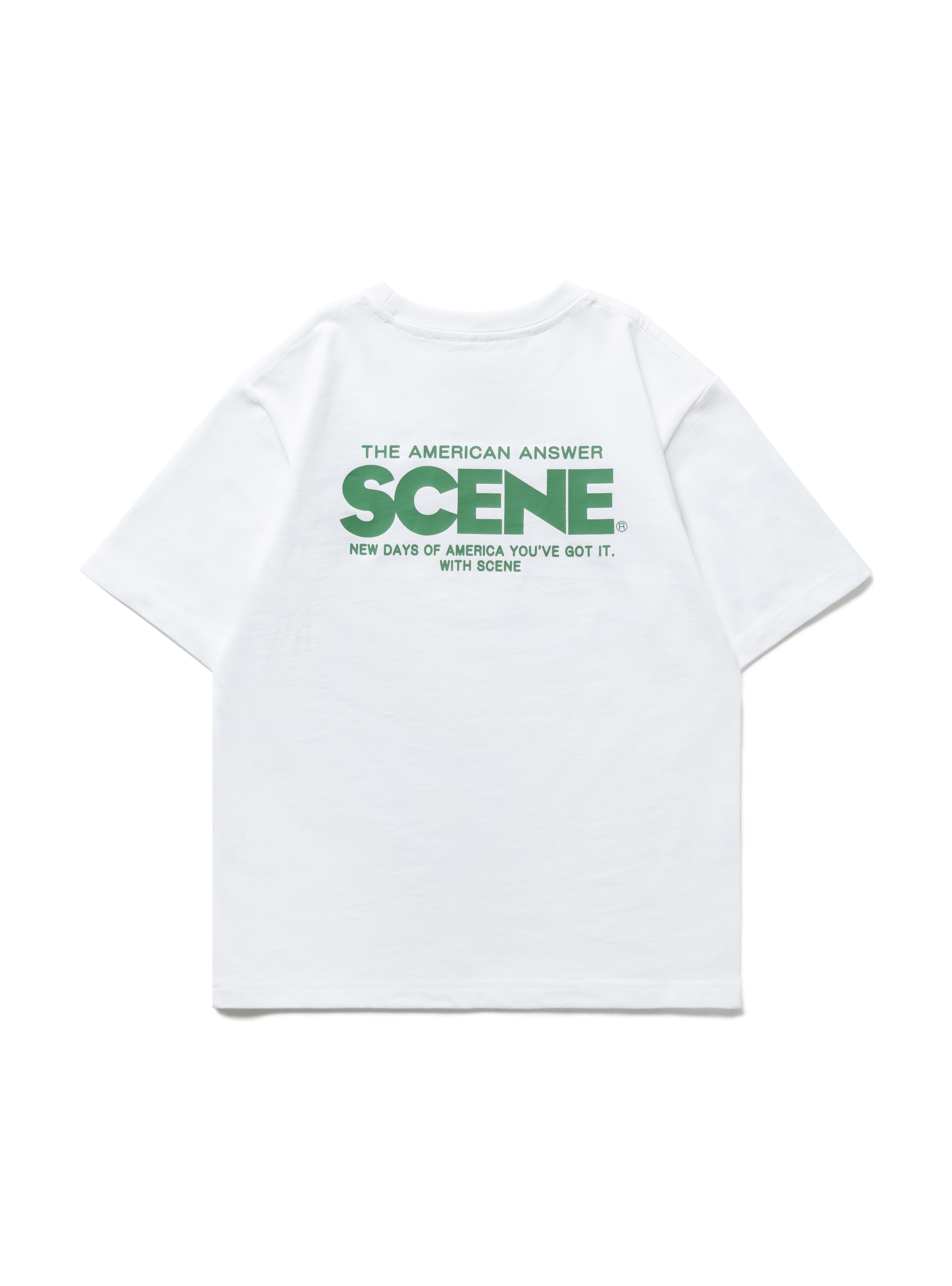 KID 50th CLASSIC TEE // GREEN WHITE