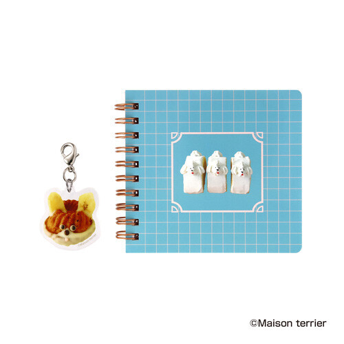 日本出版販売／附吊飾筆記本／Maison terrier