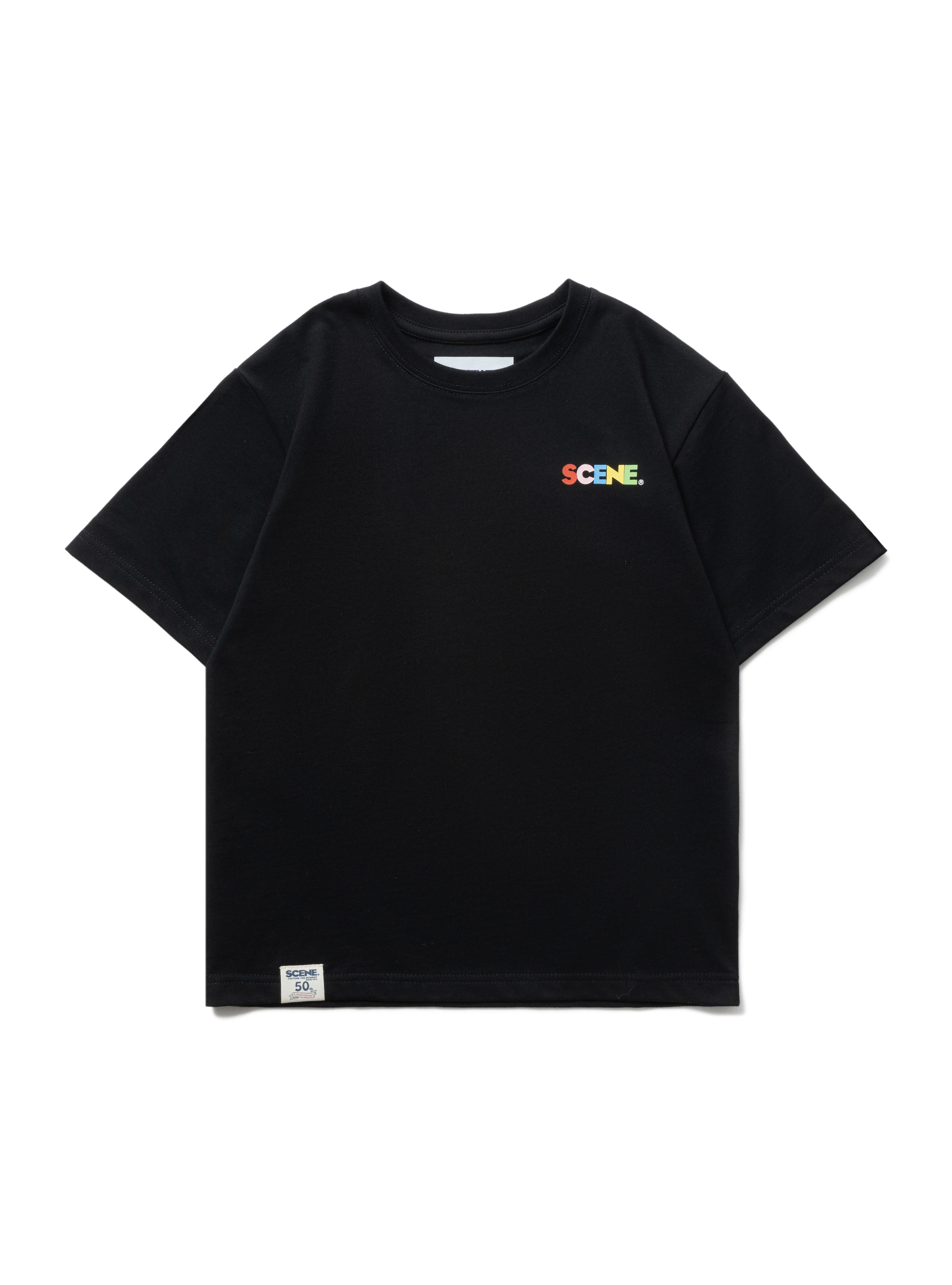 KID 50th CLASSIC RAINBOW TEE // BLACK