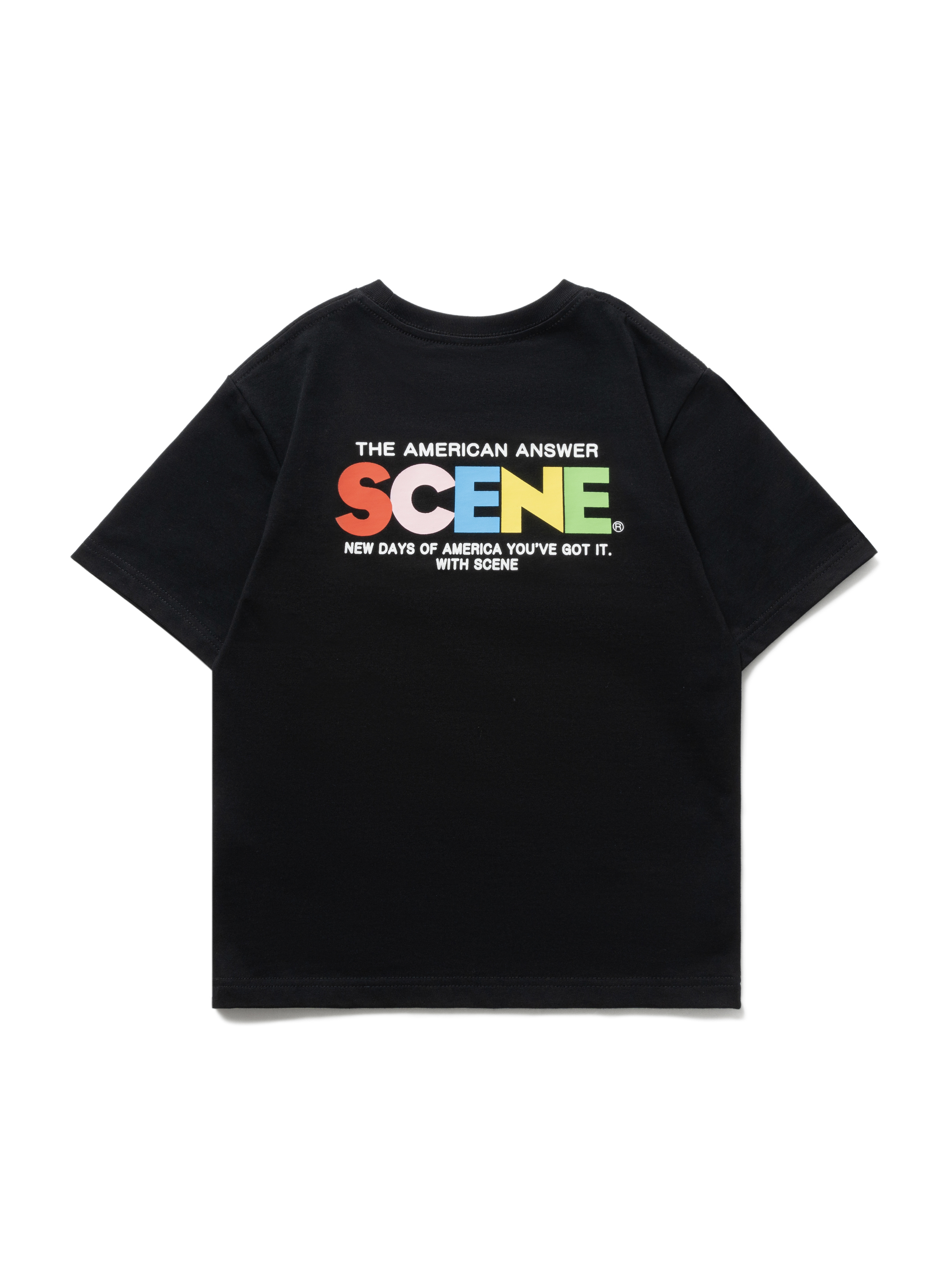 KID 50th CLASSIC RAINBOW TEE // BLACK