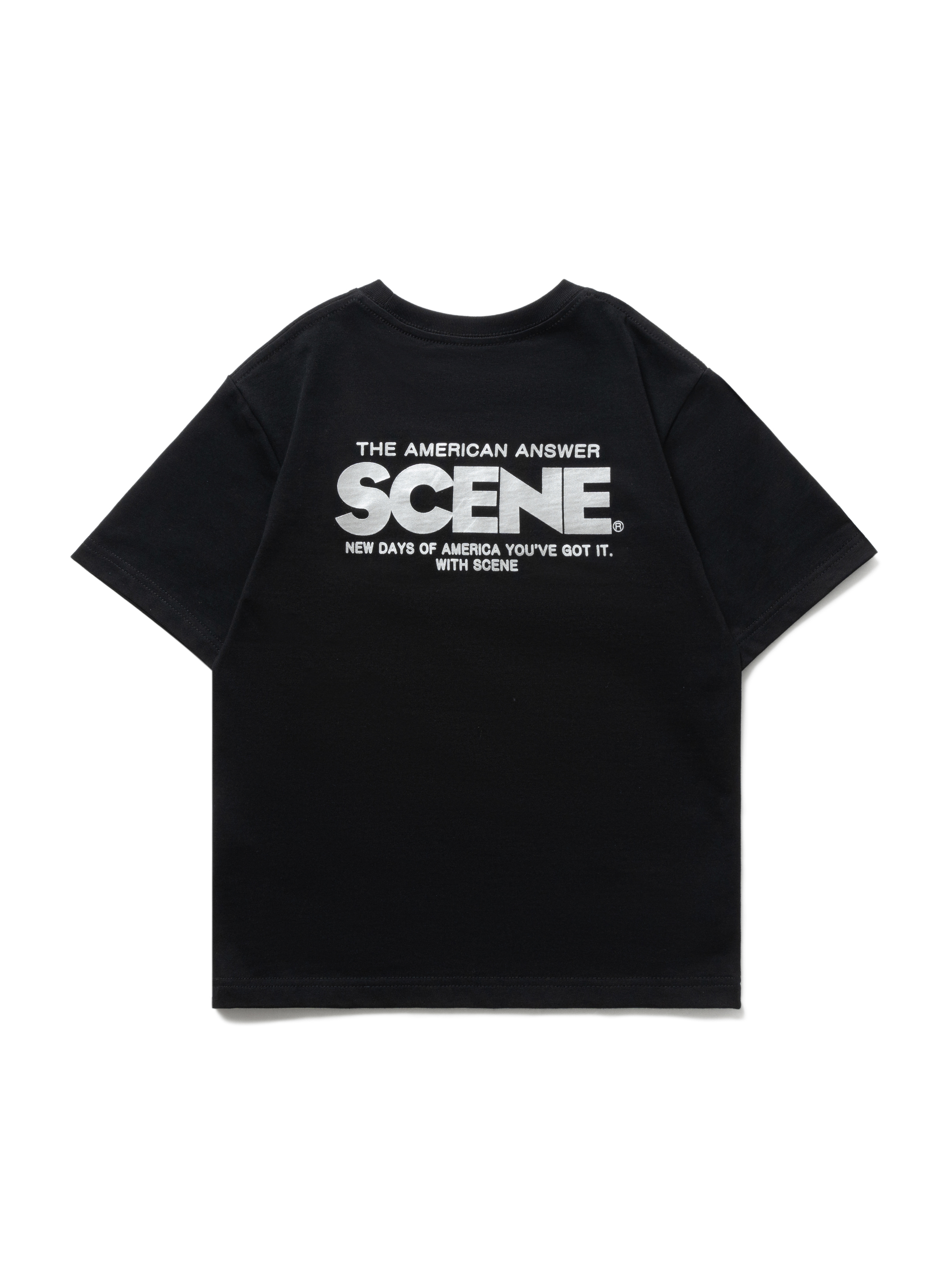 KID 50th CLASSIC TEE_ BLACK // SLIVER