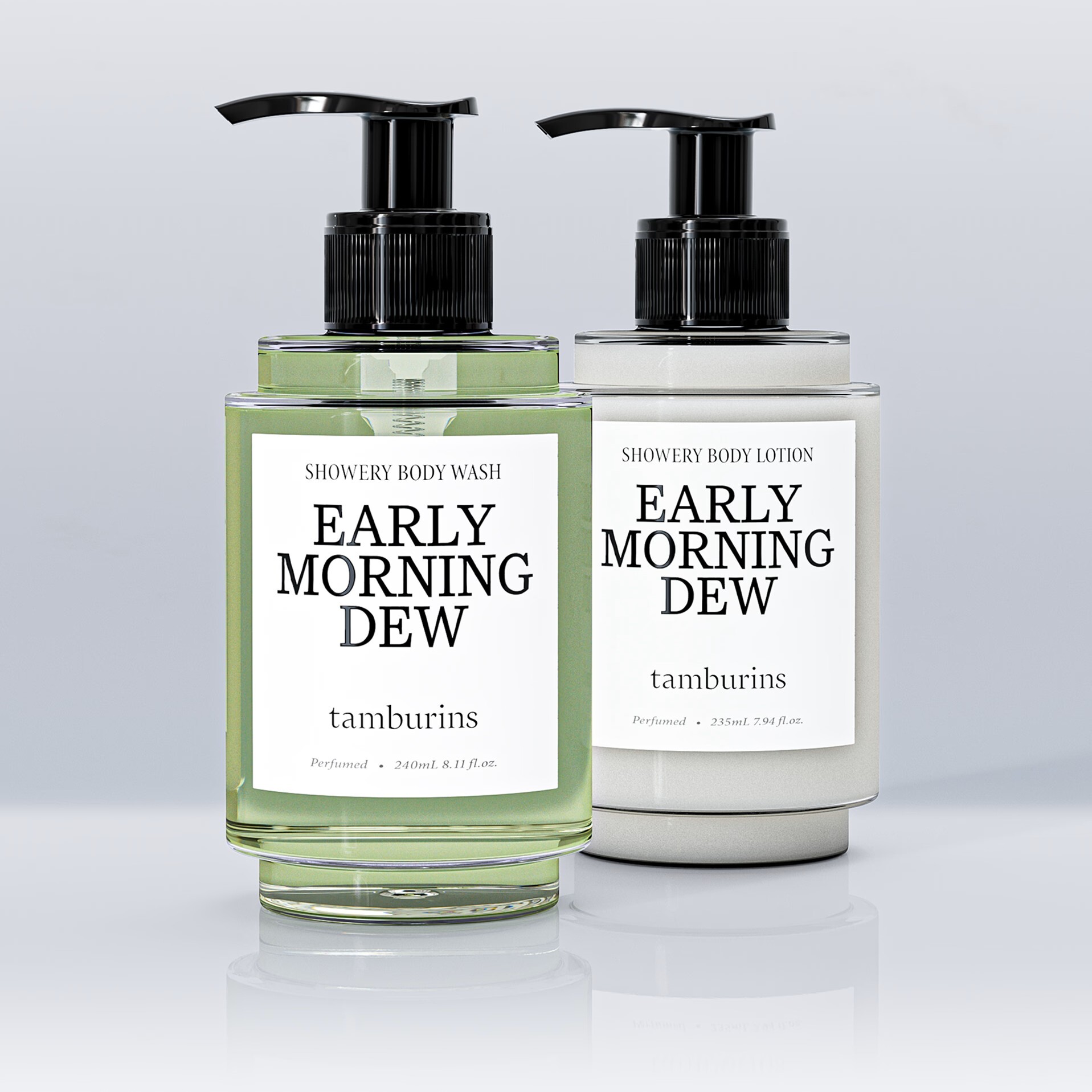 Tamburins EARLY MORNING DEW 清晨露珠沐浴露及潤膚露 240ml+235ml