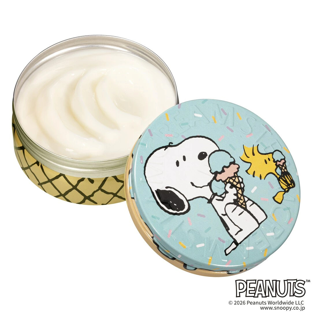 STEAMCREAM Snoopy Peanuts I Love Ice Cream 蒸汽乳霜 75g