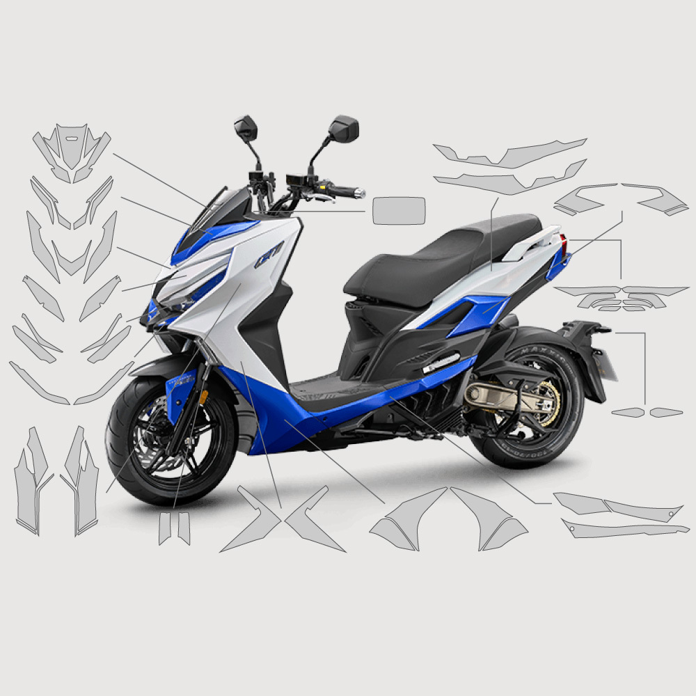 KYMCO G7 180｜3M頂級犀牛皮保護膜