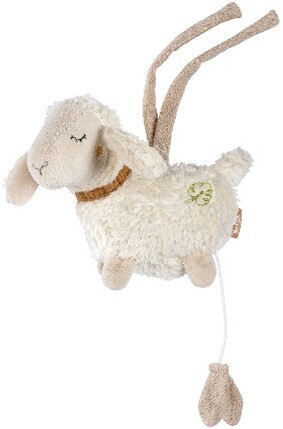 FEHN NATUR SHEEP 有機棉迷你音樂吊飾(046014)
