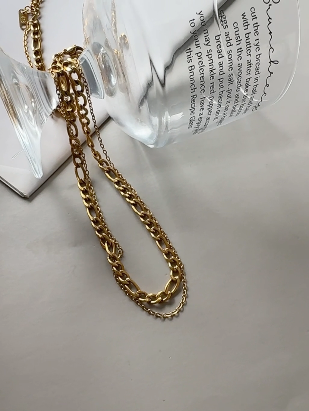 layer chain necklace