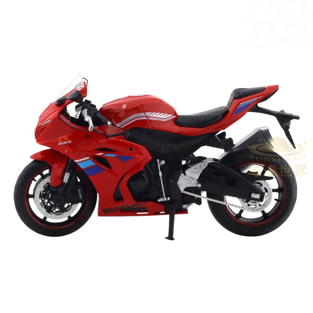 鈴木 GSX-R1000 摩托車合金模型 紅色 1/12 比例
