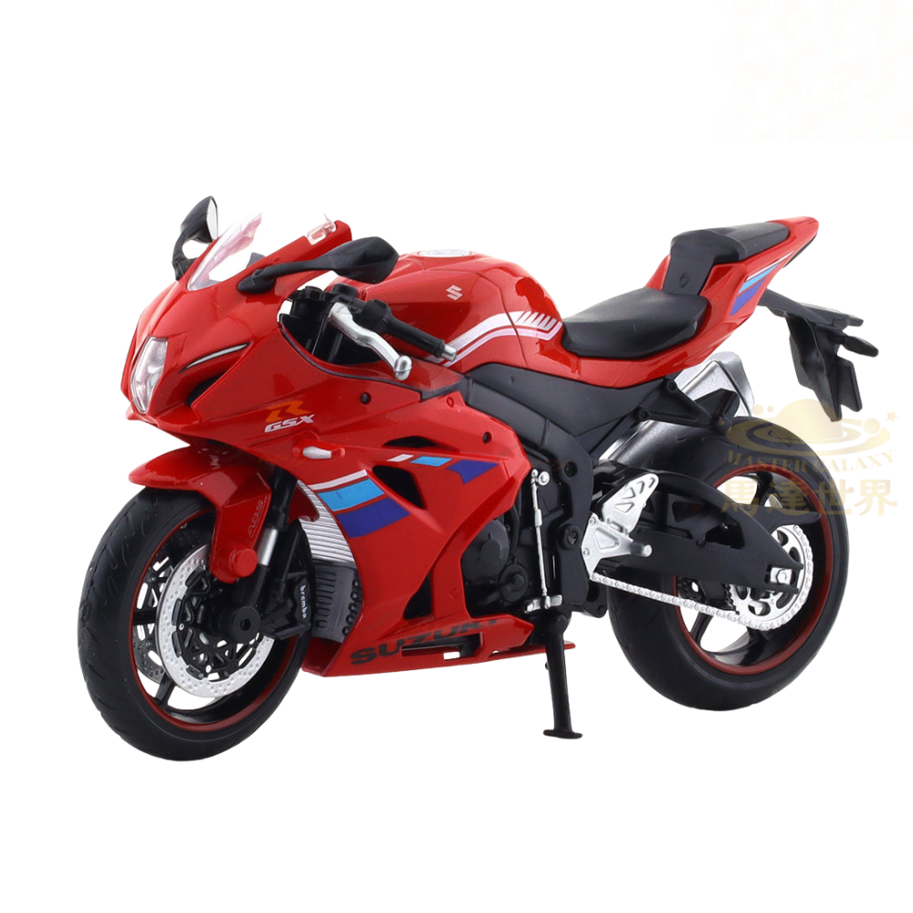 鈴木 GSX-R1000 摩托車合金模型 紅色 1/12 比例