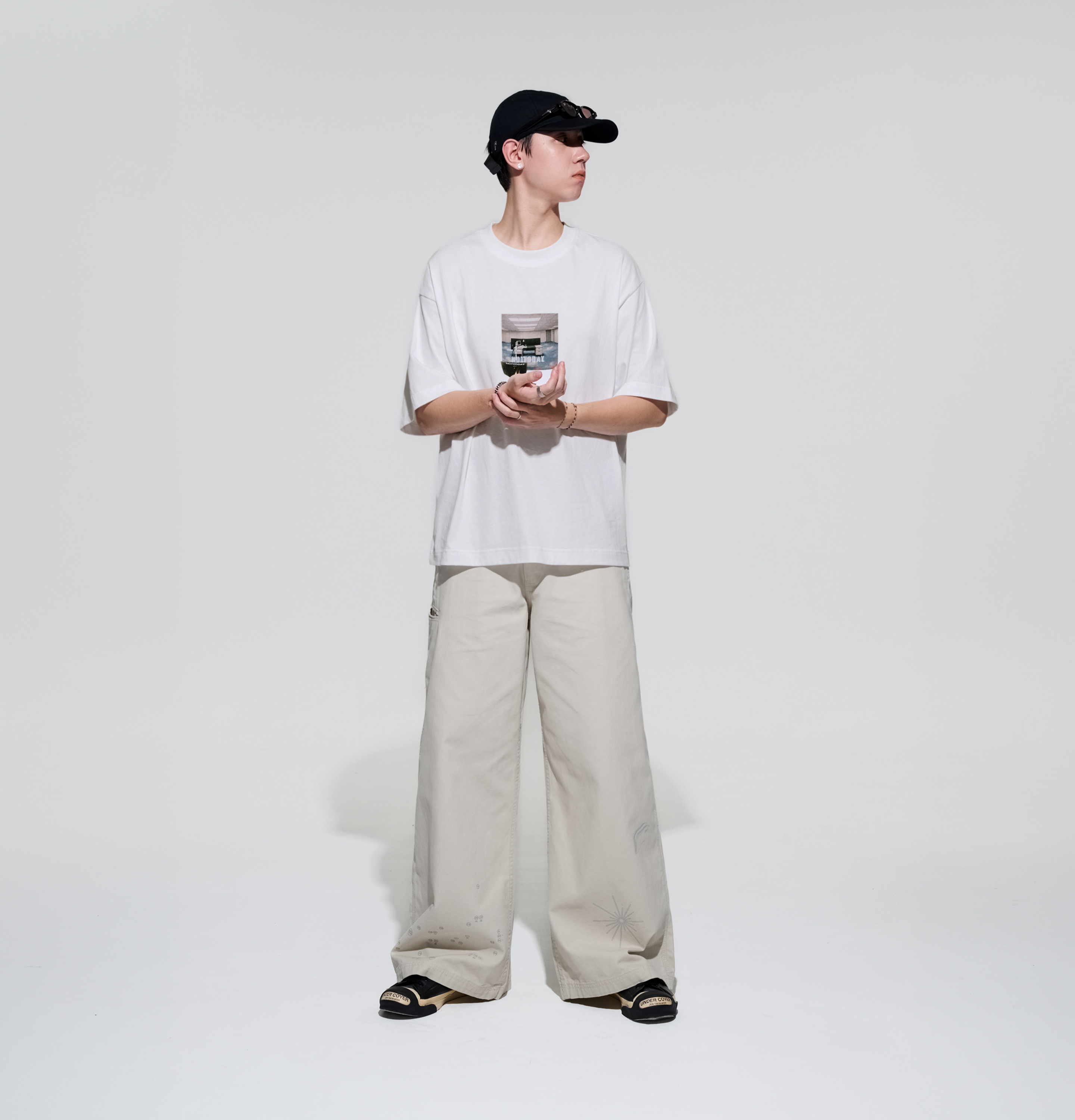 MELSIGN - Office Alien Tee - White