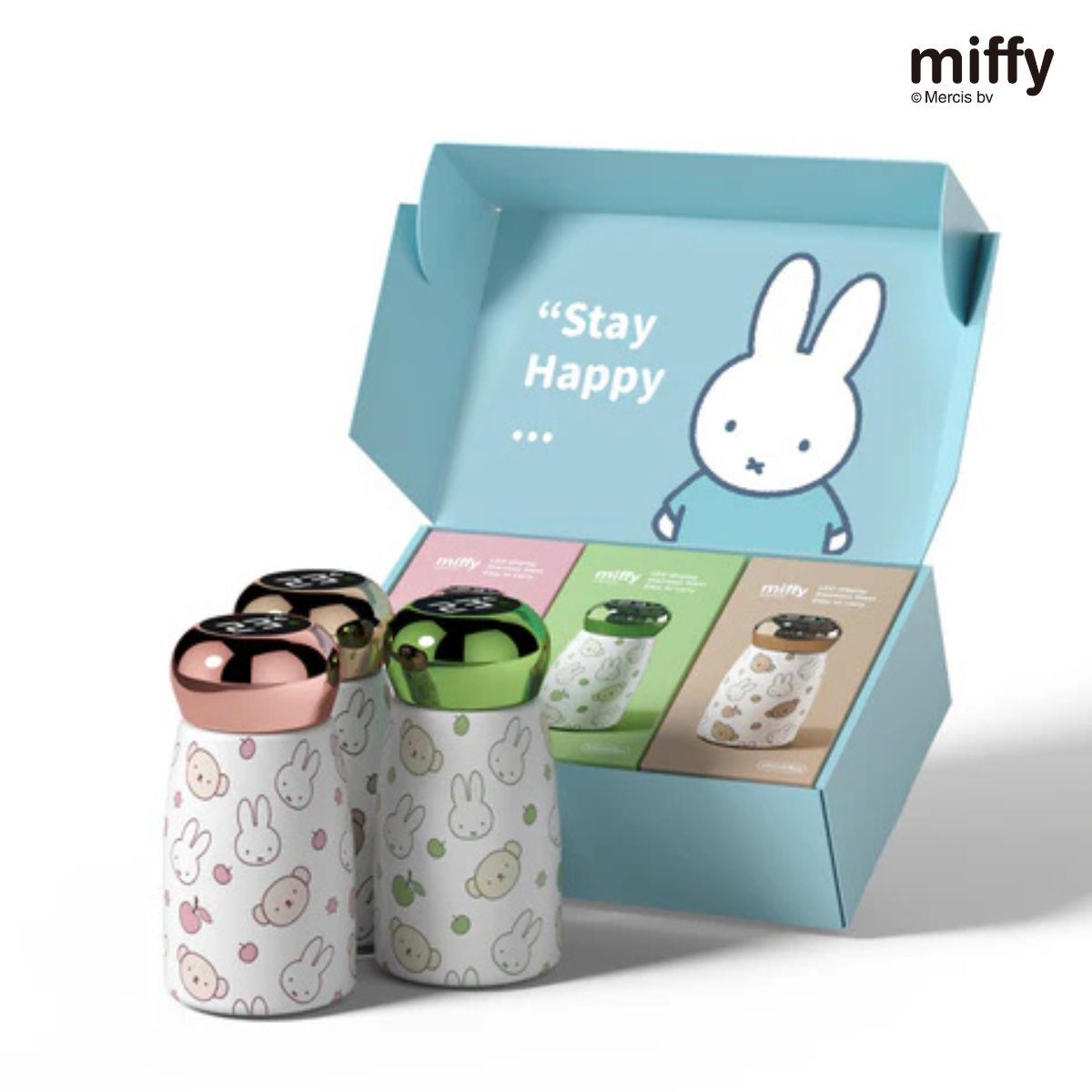 少量現貨丨Miffy Mini Thermos Bottle 不鏽鋼保溫壺