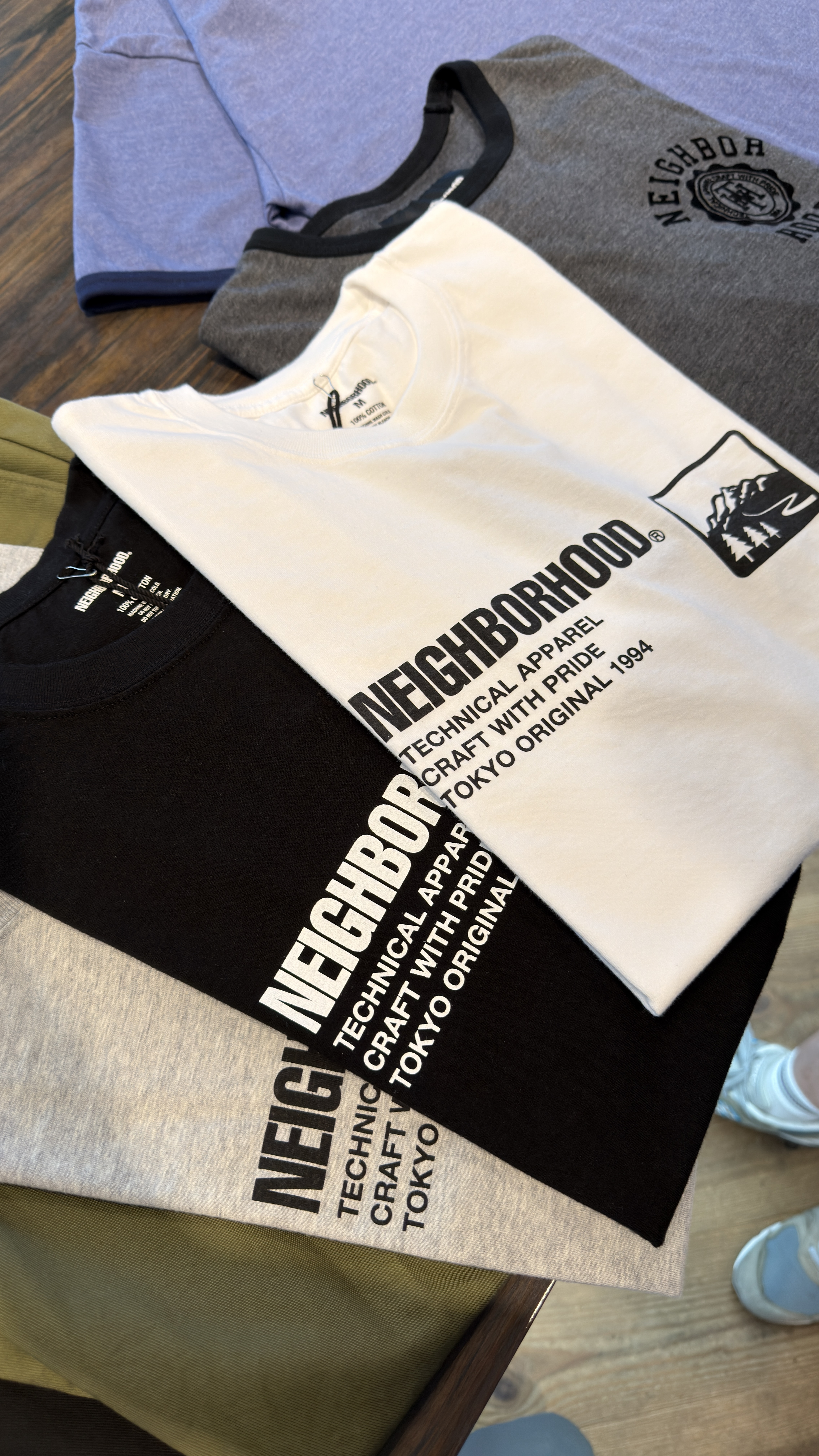 【現貨】Neighborhood  胸前山景道路圖像短tee 261PCNHST10