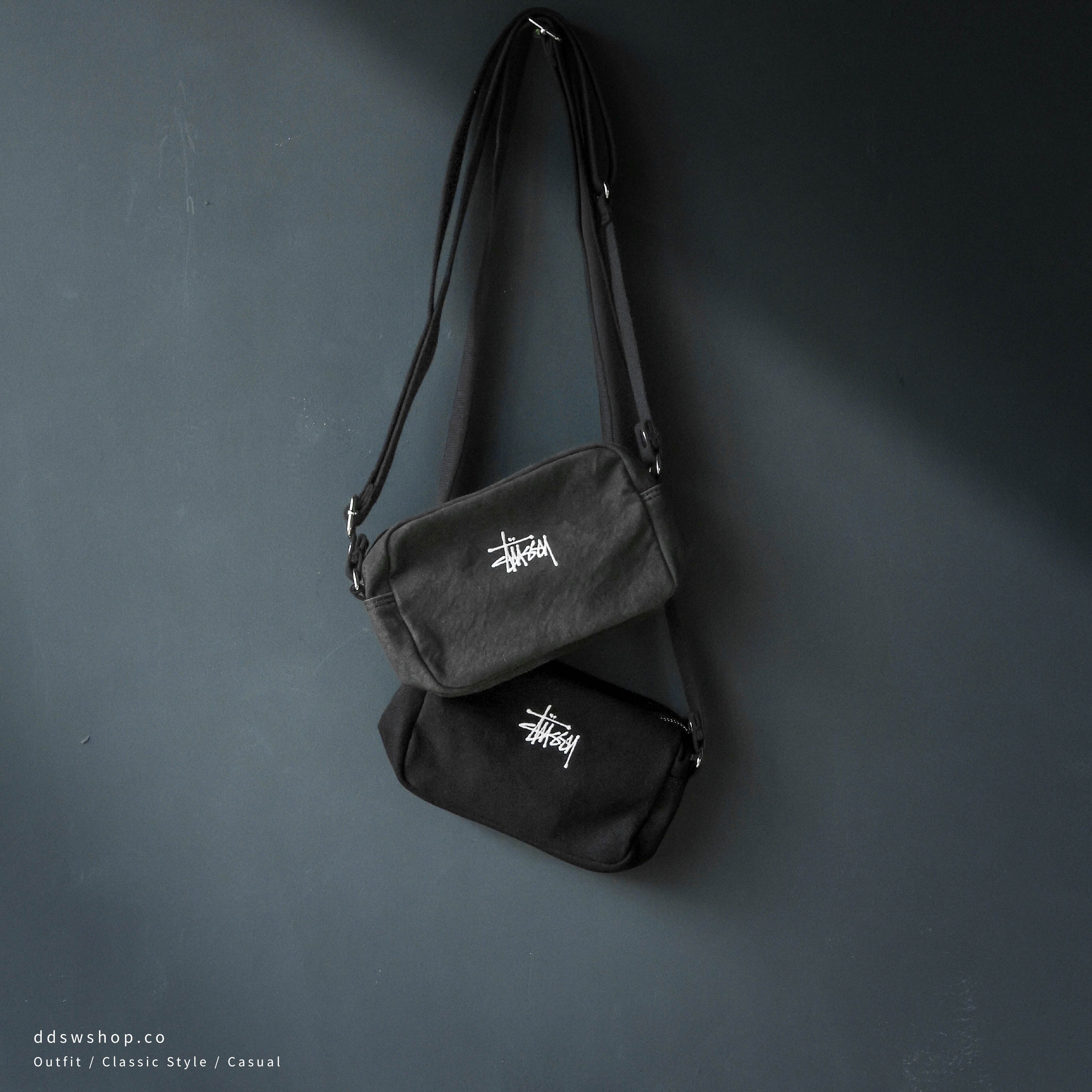 "現貨+代購" STUSSY CANVAS SIDE POUCH 側背小包