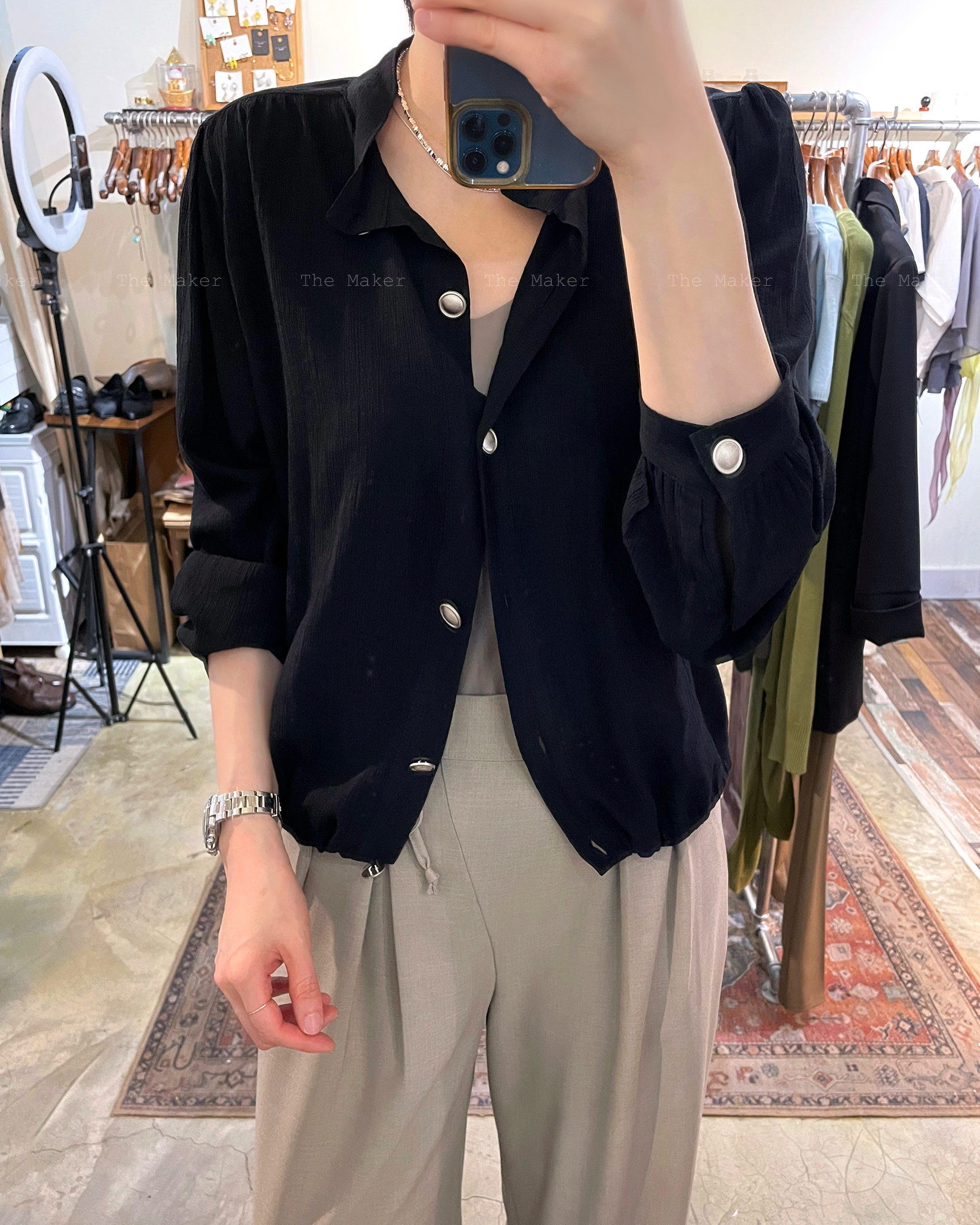🎱 暗紋兩用外套仔 🎱