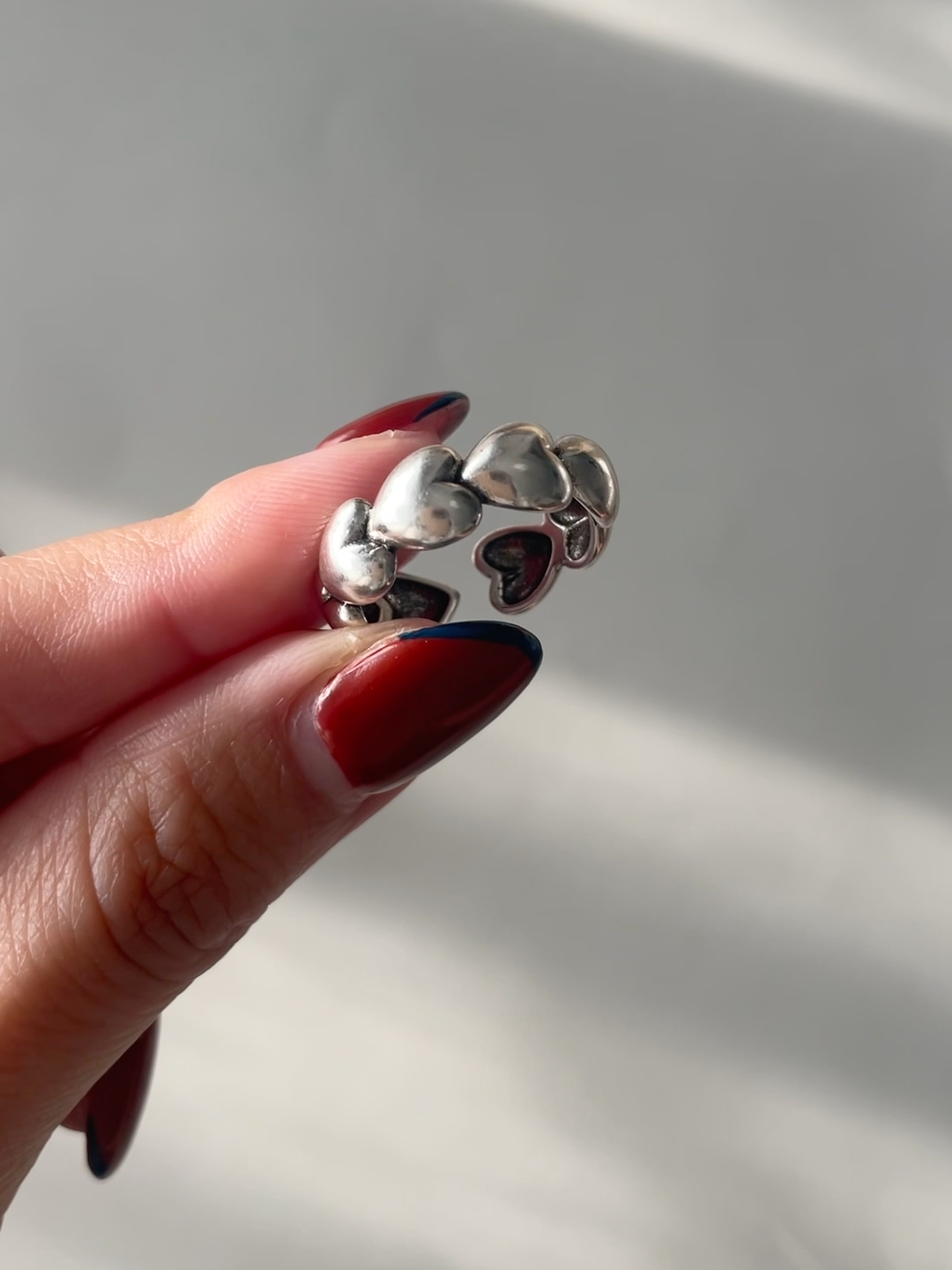 s925 heart ring