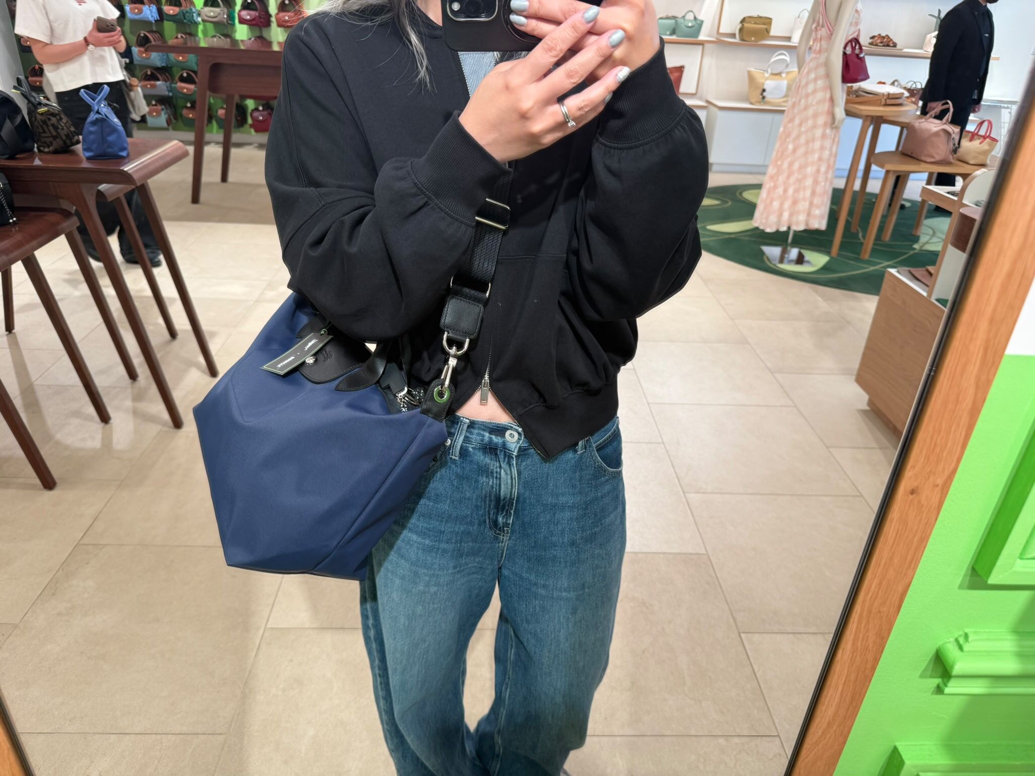 LYS01871 Longchamp Le Pliage Energy 兩用餃子袋中號