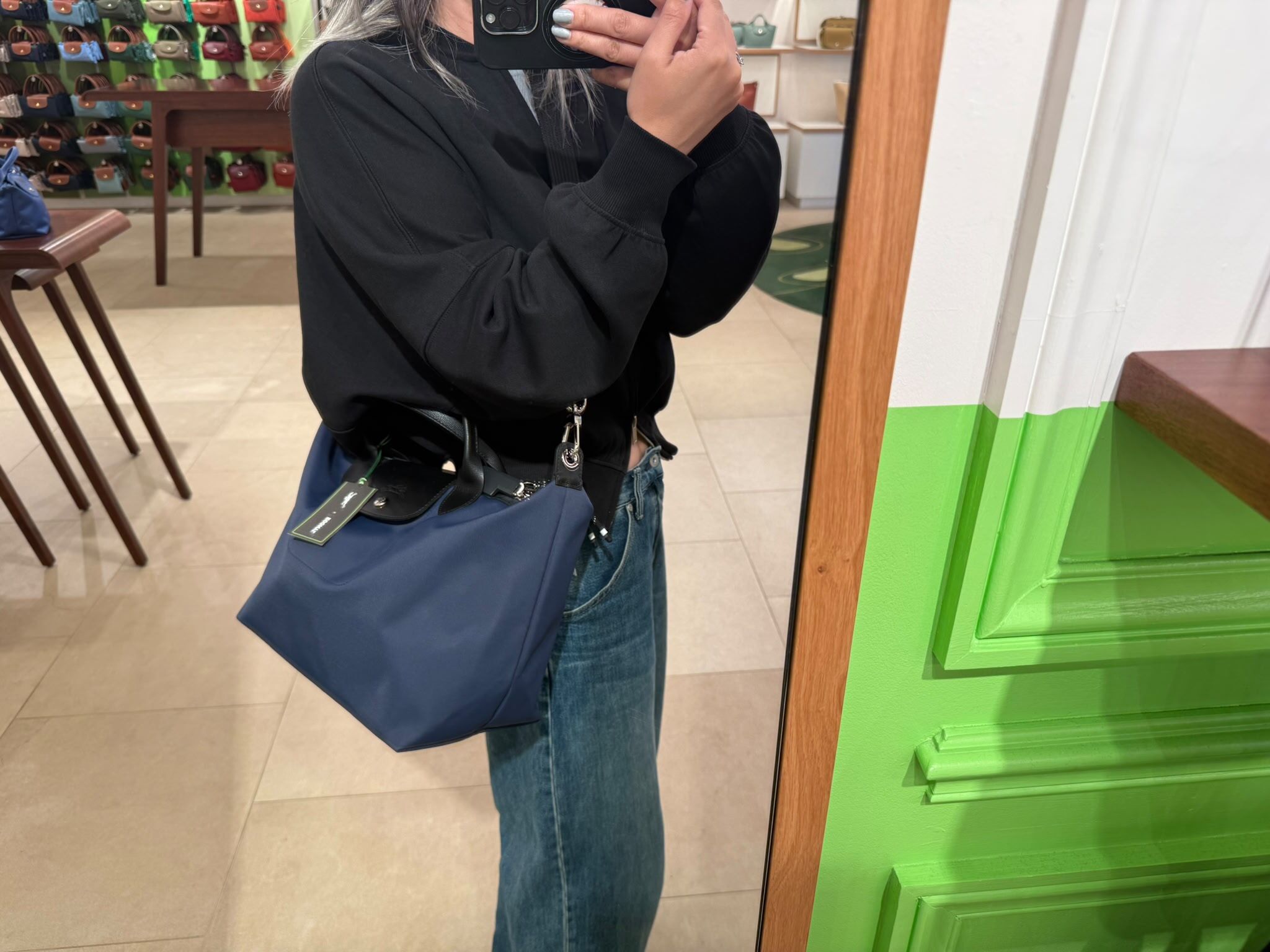 LYS01871 Longchamp Le Pliage Energy 兩用餃子袋中號