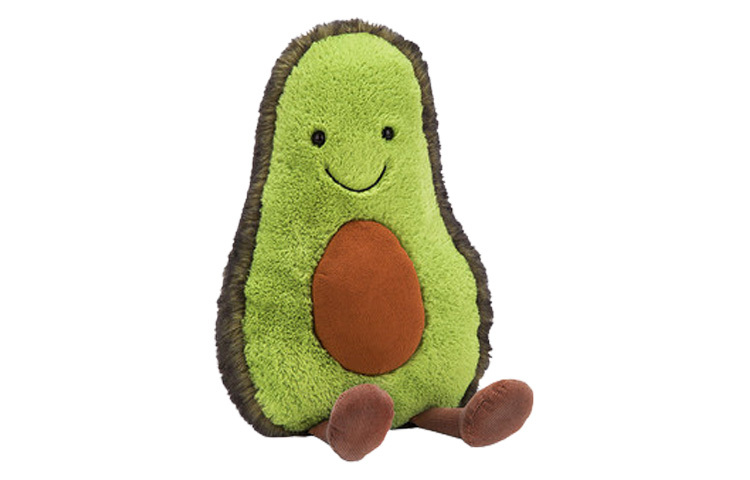 JELLYCAT Amuseable Avocado 酪梨寶寶 毛絨公仔 綠色 玩偶 包包 鑰匙圈 吊飾 掛件 13/16/20/29/30cm