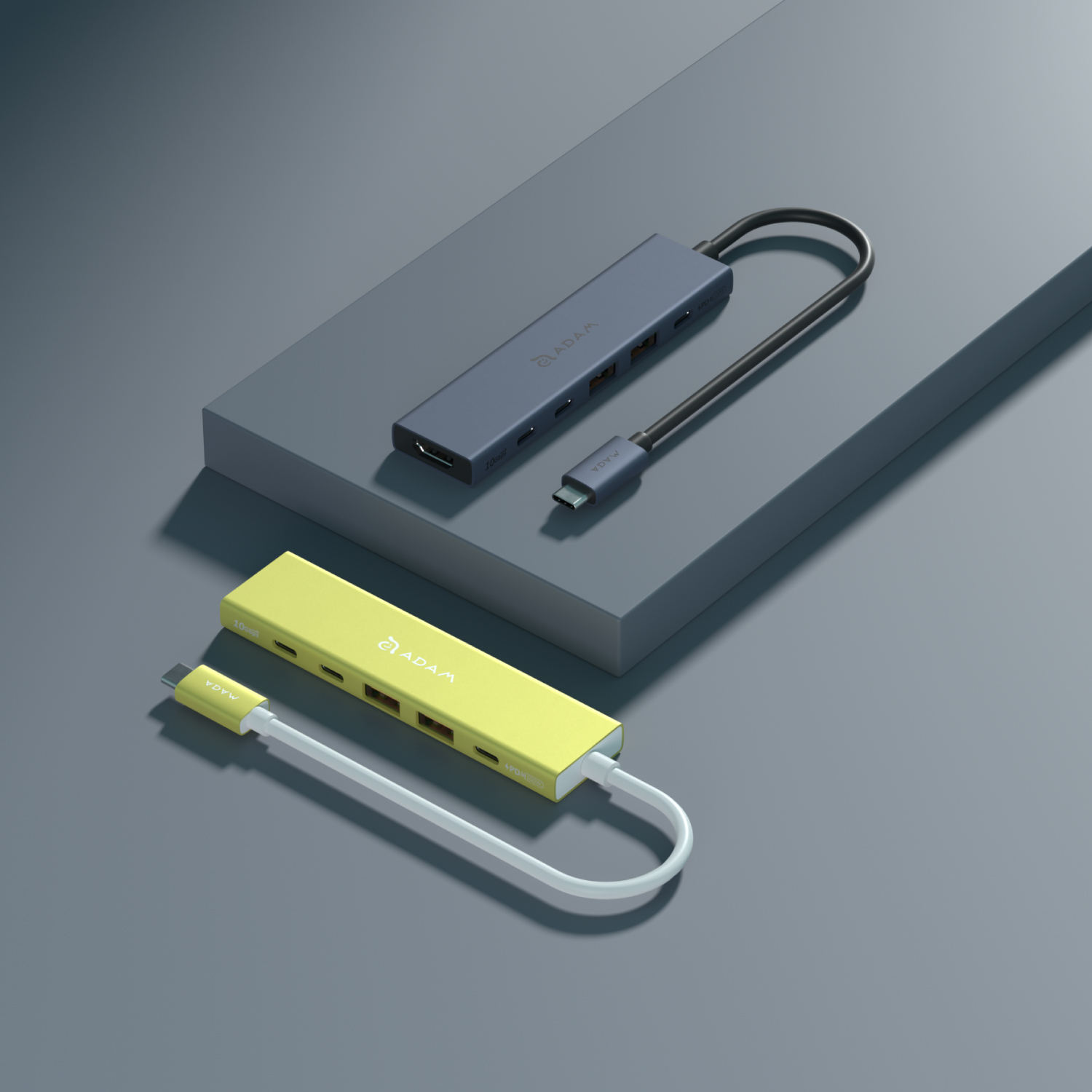 Hub DE06 USB-C 6-in-1 Multifunction Hub