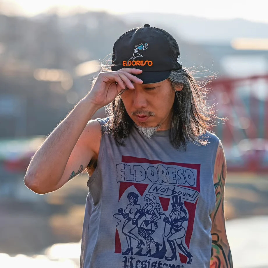 ELDORESO Boneman Cap BLACK｜機能跑步帽