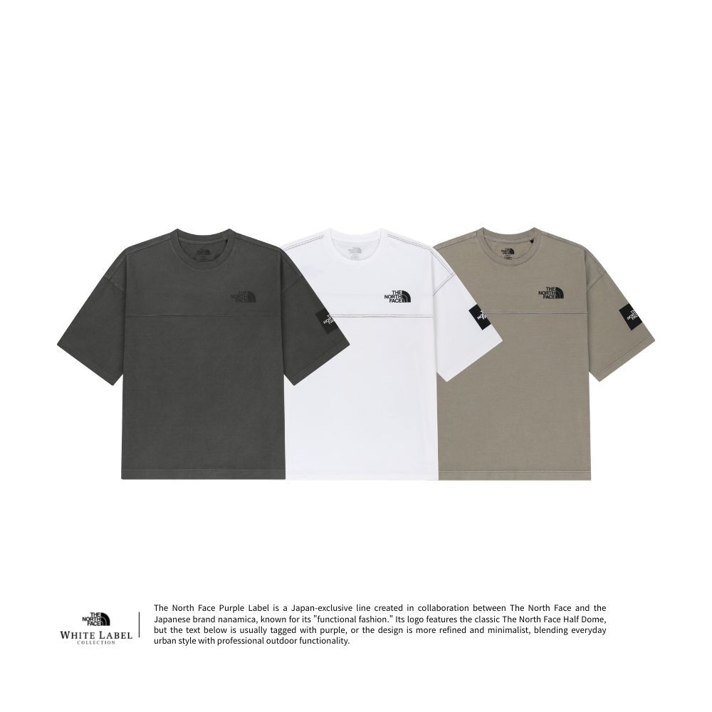 "代購" THE NORTH FACE 26SS STITCH DYEING S/S R/TEE 復古水洗短袖上衣 NT7US06