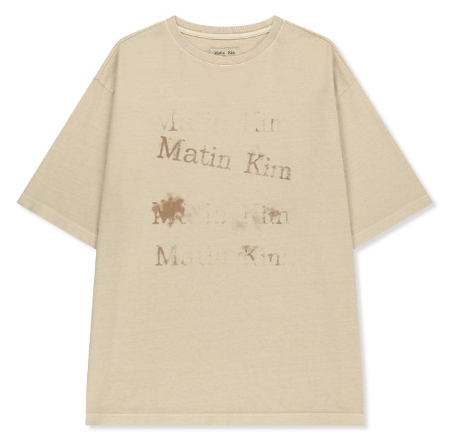【直播】Matin Kim LX060523 男女同款塗鴉印花上衣（MK2634TS312）