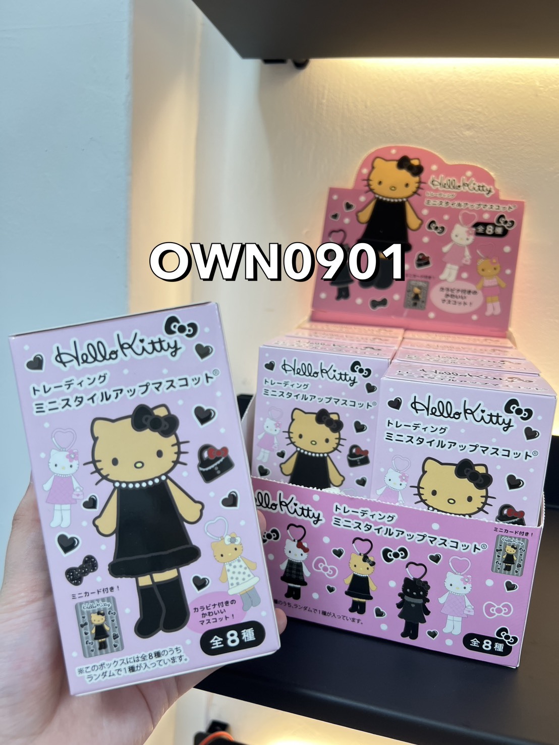 【OWN】Hello Kitty 盲盒 日本限定 限量 新品 長腿 吊飾 吊飾娃 娃娃 隨機 隱藏版 共八款