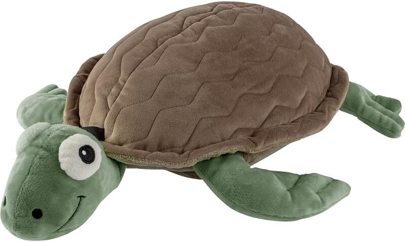 FASHY - Cuddly Hot Water Bottle - Turtle ‘Schildegard‘ |0.8L with hand muff