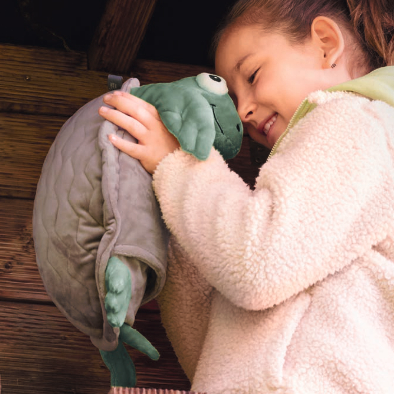 FASHY - Cuddly Hot Water Bottle - Turtle ‘Schildegard‘ |0.8L with hand muff