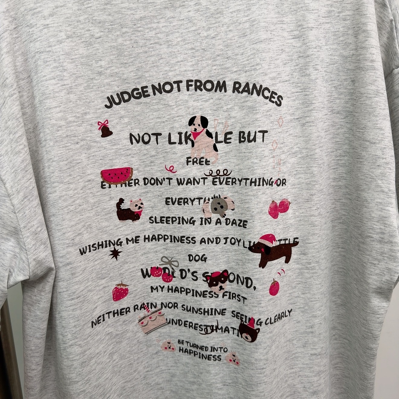 後字母動物燙圖棉TEE (H38-H42)