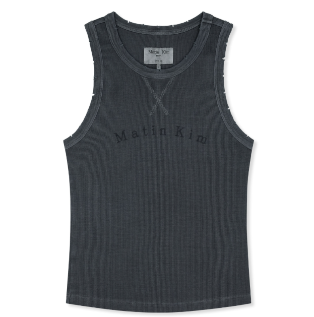 【直播】Matin Kim LX060525 女裝無袖LOGO上衣（MK2634TS023）