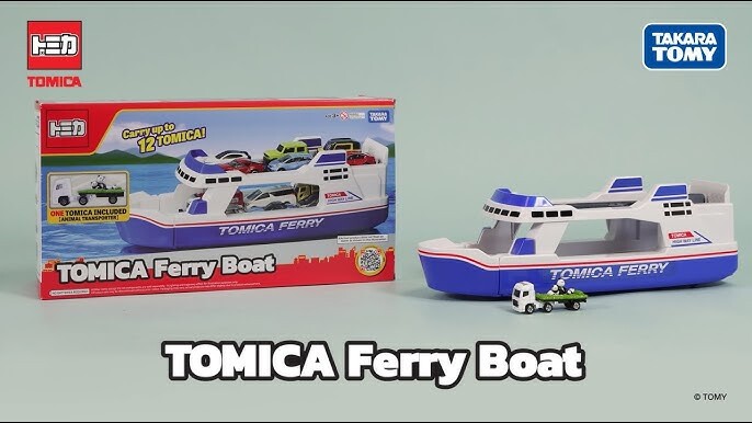 TOMICA 收納渡輪(附小車)
