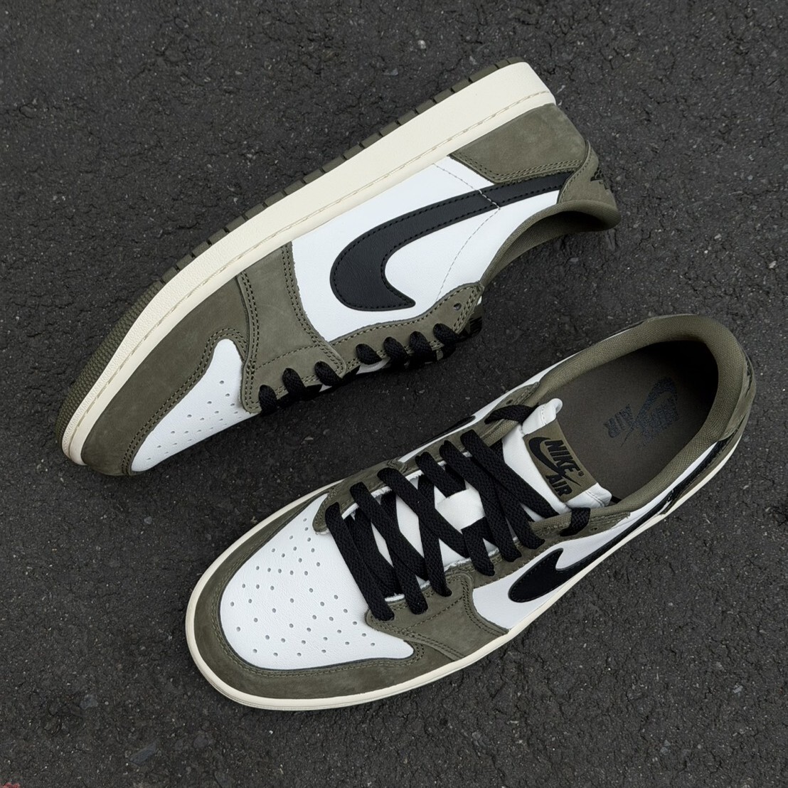 Jordan 1 Retro Low "Olive Summit" 橄欖綠 男鞋 HQ6998-200